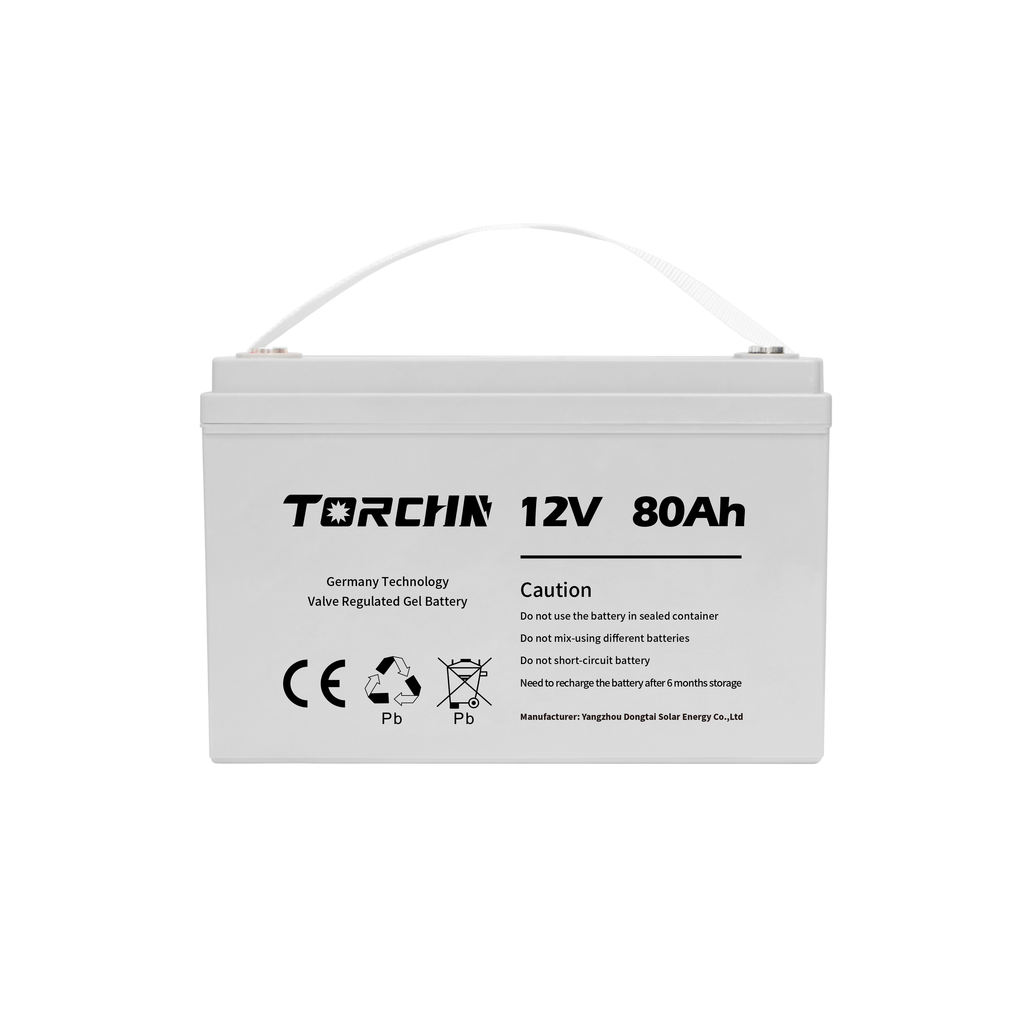 12v80Ah Gel Battery 6-CNJ-80